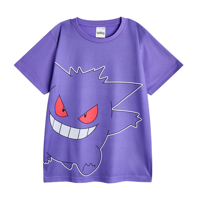 Multicoloured - Back - Pokemon Boys Characters Short-Sleeved Long Pyjama Set (Pack of 3)