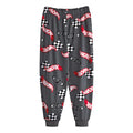 Black-Grey - Side - Hot Wheels Mens The Original Long Leg Short-Sleeved Pyjama Set