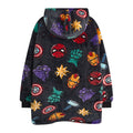 Multicoloured - Back - Marvel Boys Icons Blanket Hoodie