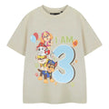 Beige - Side - Paw Patrol Boys I Am Short-Sleeved Birthday T-Shirt