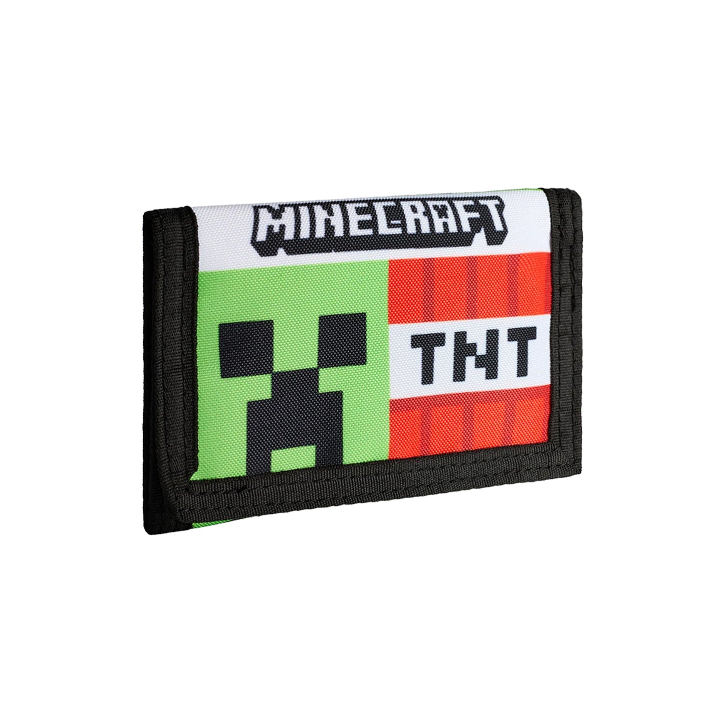 Green-Black - Side - Minecraft TNT Creeper Strap Wallet