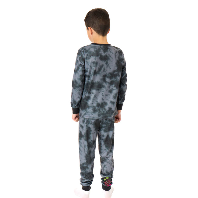 Black - Back - Five Nights At Freddys Boys Ready For Freddy Long-Sleeved Long Pyjama Set
