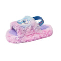 Multicoloured - Back - Lilo & Stitch Womens-Ladies Stitch Ombre Fluffy Slippers