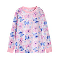 Pink-Blue - Back - Lilo & Stitch Girls Stitch & Angel Long Pyjama Set (Pack of 2)