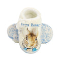 Multicoloured - Pack Shot - Peter Rabbit Childrens-Kids Character Face Touch Fastening Slippers