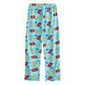 Blue-Yellow-Red - Back - Only Fools And Horses Mens Mange Tout Lounge Pants