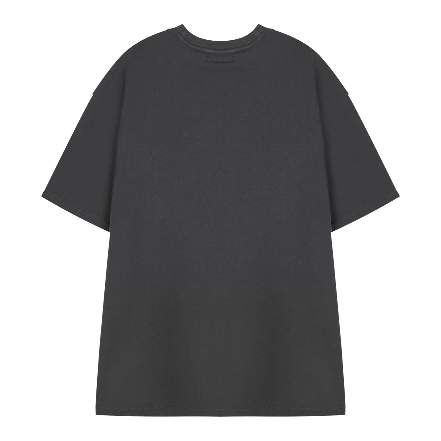 Grey - Back - Star Wars The Mandalorian Mens Short-Sleeved T-Shirt