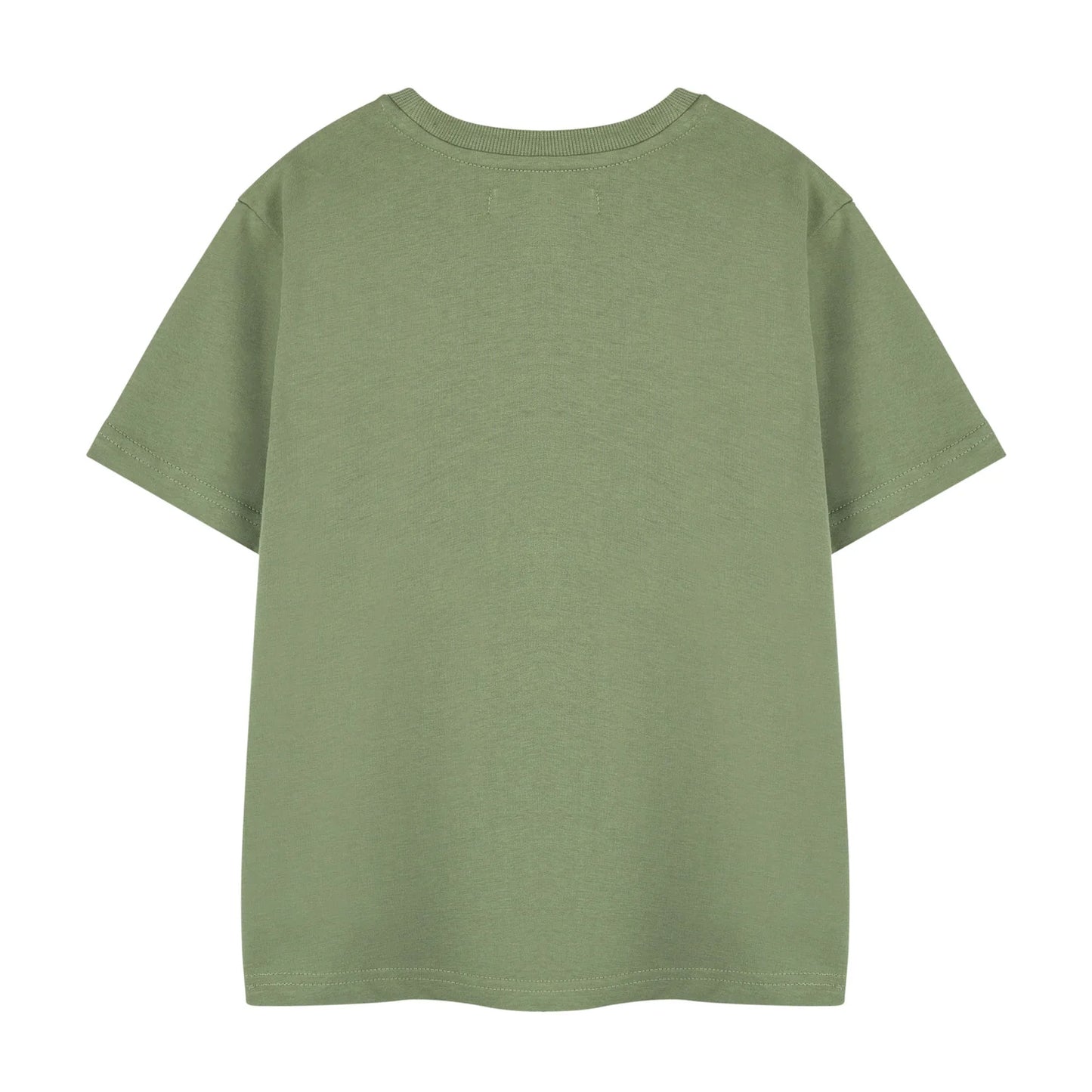 Green - Back - Fantastic Mr Fox Childrens-Kids Short-Sleeved T-Shirt
