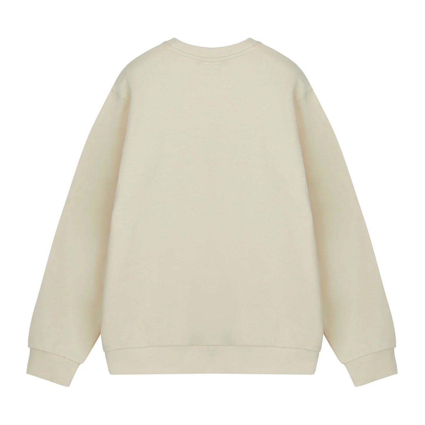 Oatmeal - Back - Peanuts Unisex Adult Snoopy Tennis Sweatshirt