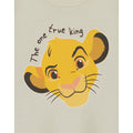 Beige - Pack Shot - The Lion King Childrens-Kids The One True King Short-Sleeved T-Shirt