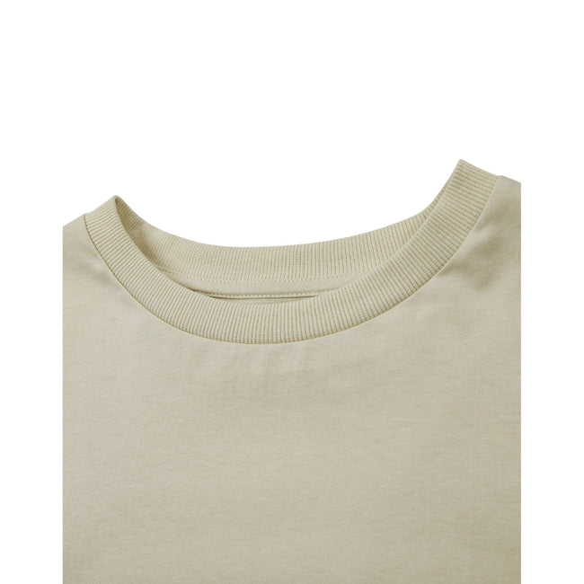 Beige - Side - Yellowstone Mens The Bunkhouse Short-Sleeved T-Shirt