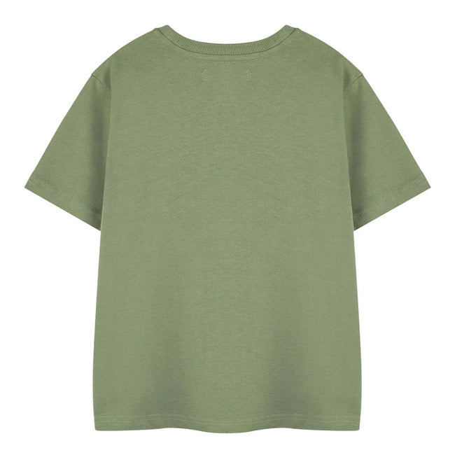 Green - Back - Minecraft Boys Boom Short-Sleeved T-Shirt