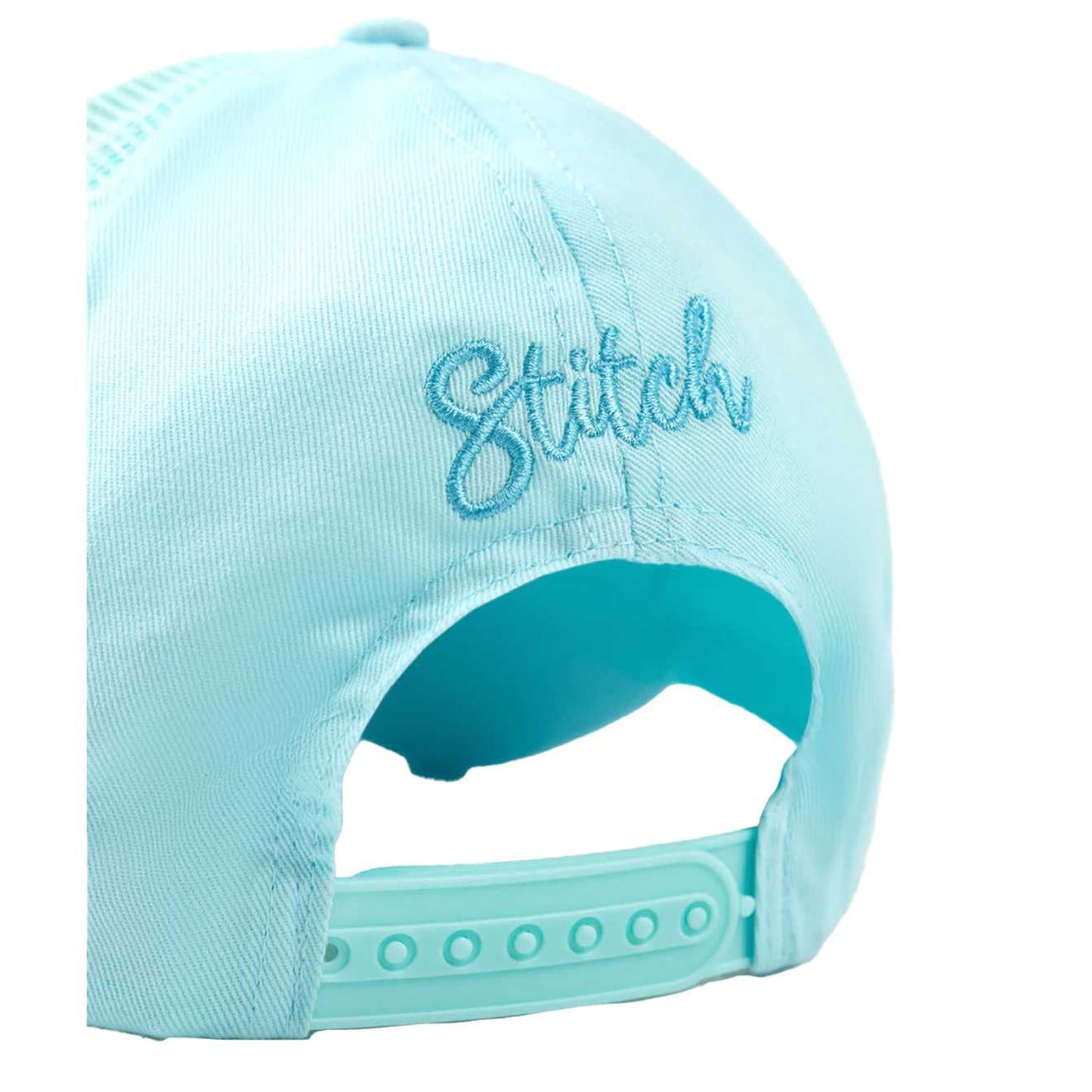 Blue - Lifestyle - Lilo & Stitch Girls Curved Peak Trucker Cap