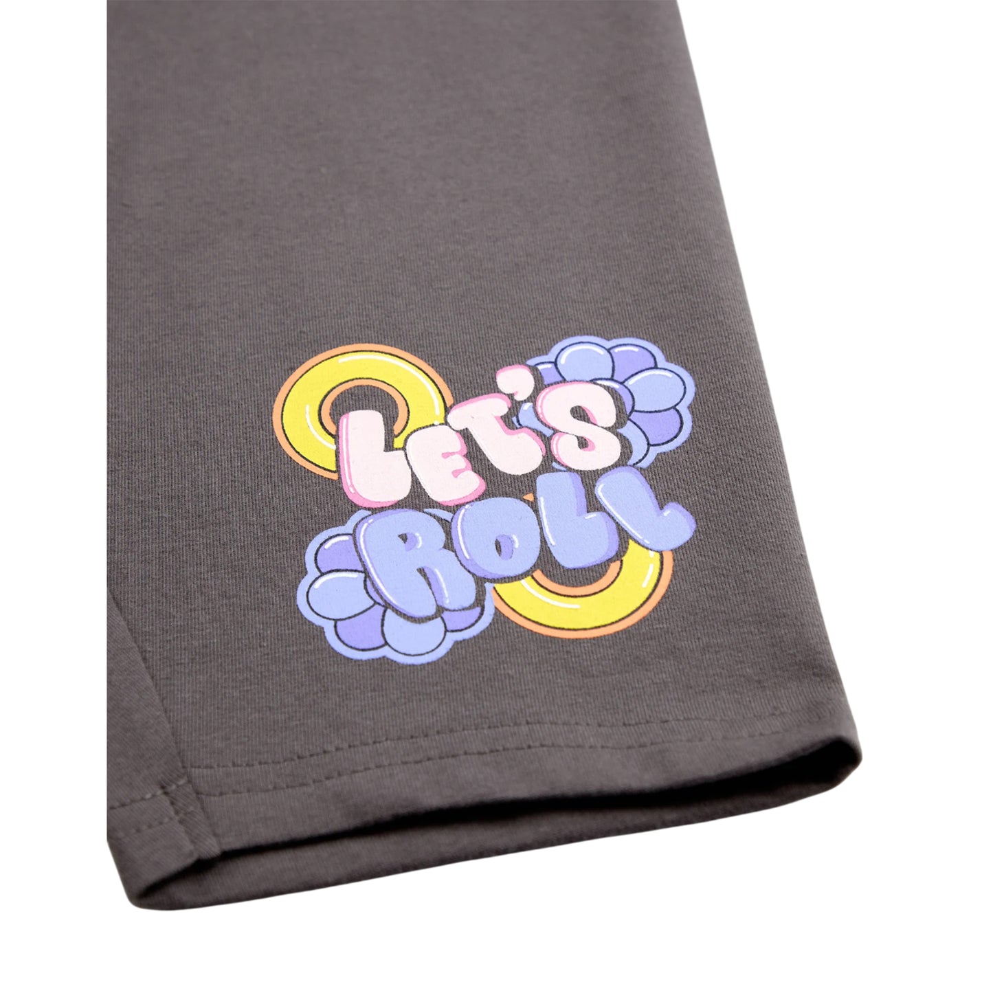 Pink - Close up - Sonic The Hedgehog Girls Diamond T-Shirt & Shorts Set