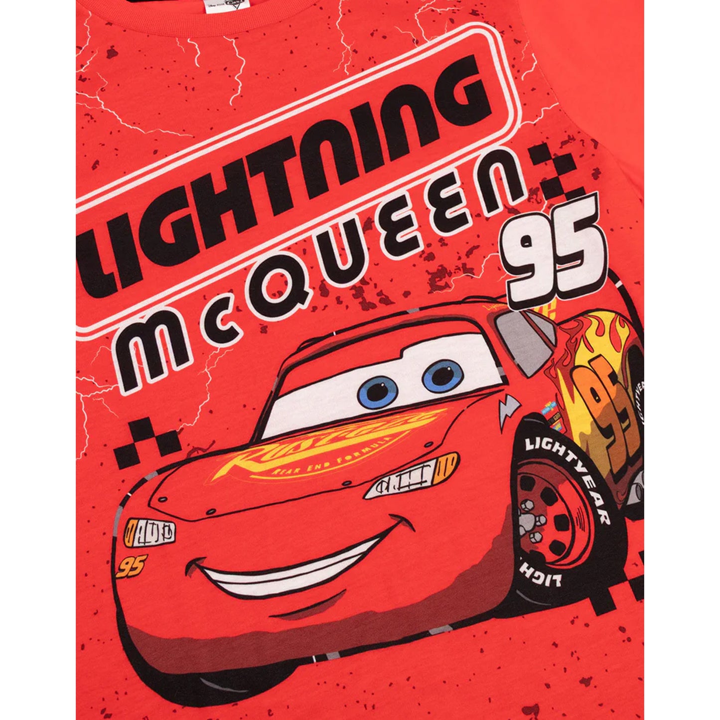 Red - Lifestyle - Cars Boys Lightning McQueen Long-Sleeved Long Pyjama Set
