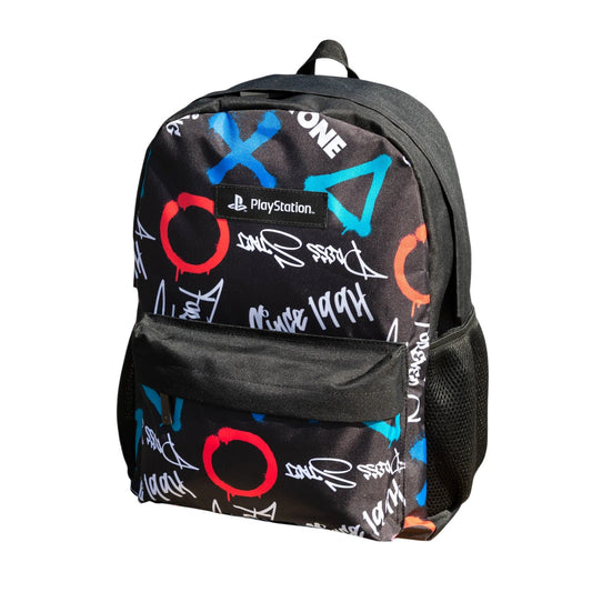 Multicoloured - Front - Playstation Childrens-Kids Logo Backpack
