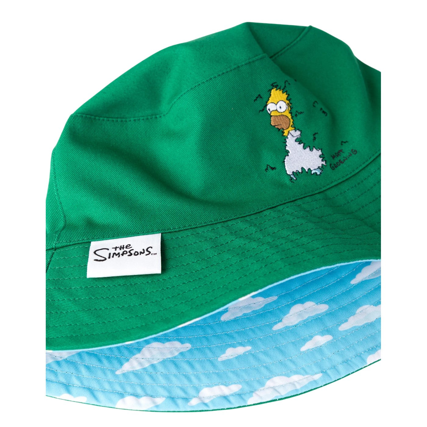 Multicoloured - Pack Shot - The Simpsons Mens Reversible Bucket Hat