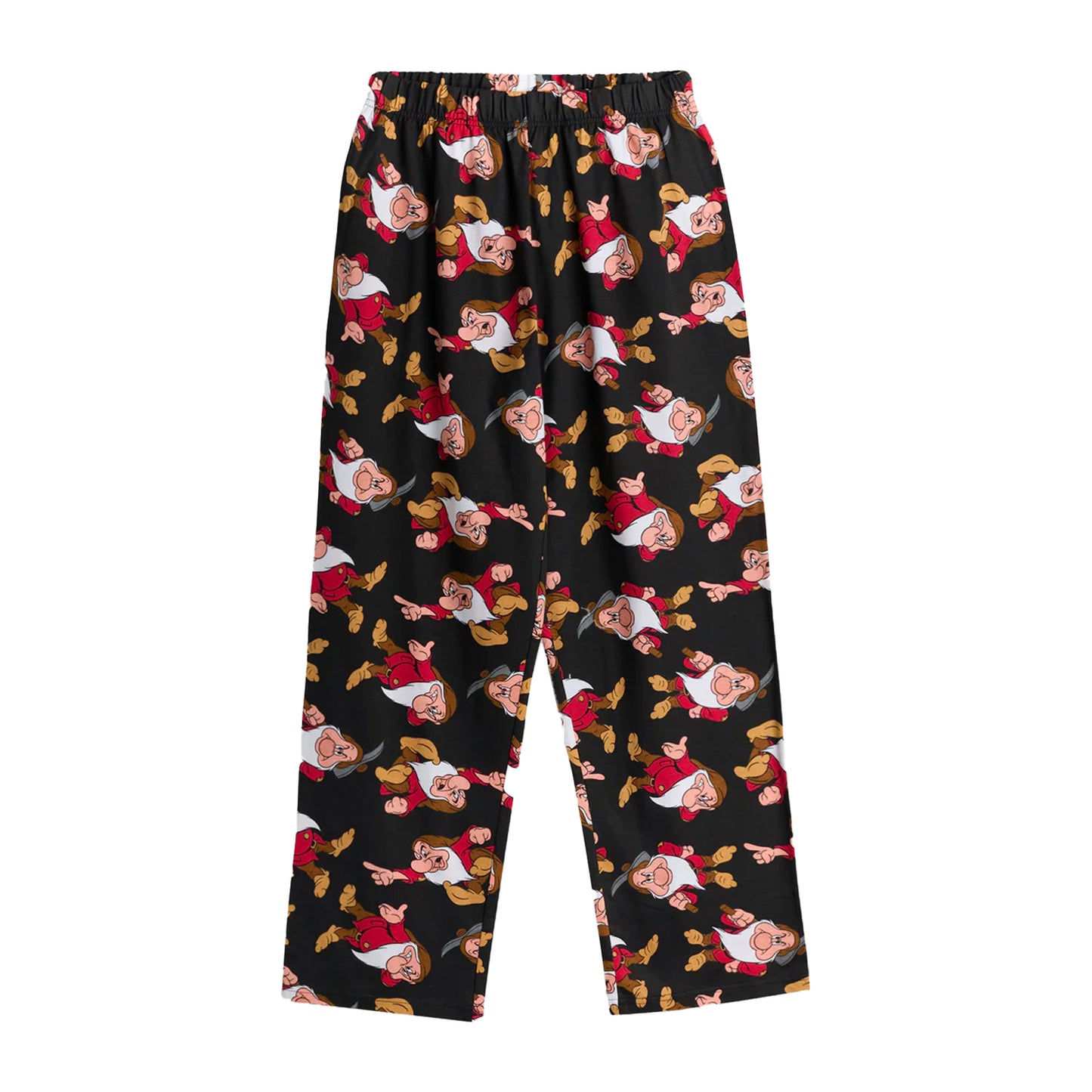 Black - Lifestyle - Snow White And The Seven Dwarfs Mens Grumpy Short-Sleeved Long Pyjama Set