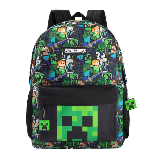 Multicoloured - Front - Minecraft Childrens-Kids Movie Backpack