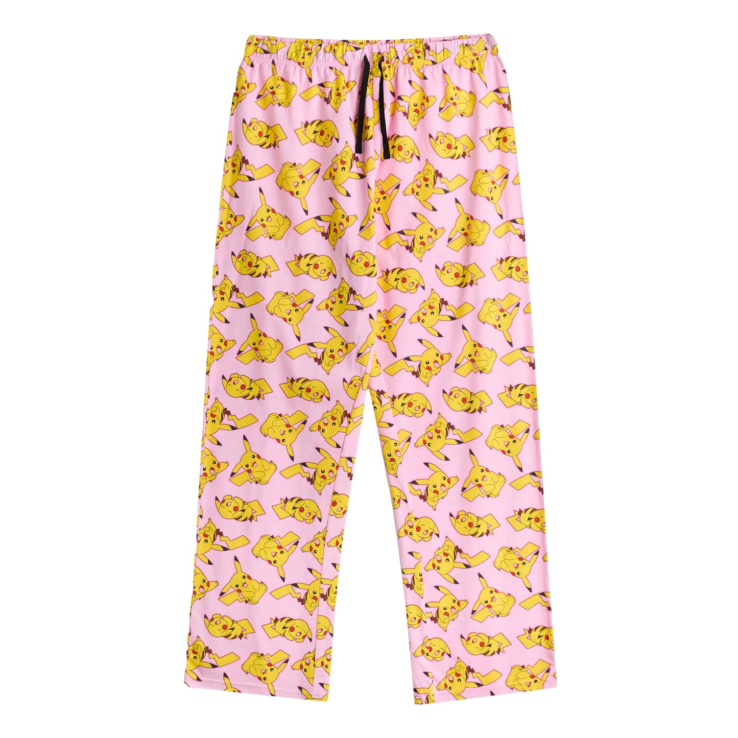 Pink - Lifestyle - Pokemon Womens-Ladies Pikachu Short-Sleeved Long Pyjama Set