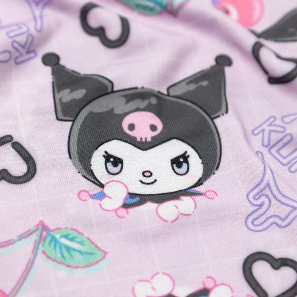 Purple - Lifestyle - Hello Kitty Girls Kuromi Long Pyjama Set