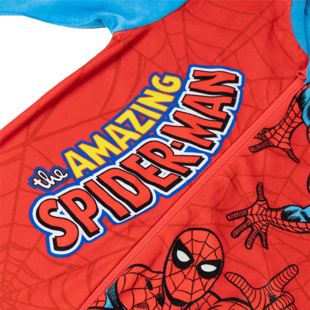Red - Lifestyle - The Amazing Spider-Man Boys Logo All-In-One Nightwear