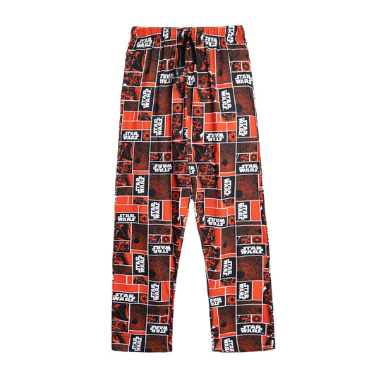 Red - Front - Star Wars Mens Darth Vader Lounge Pants