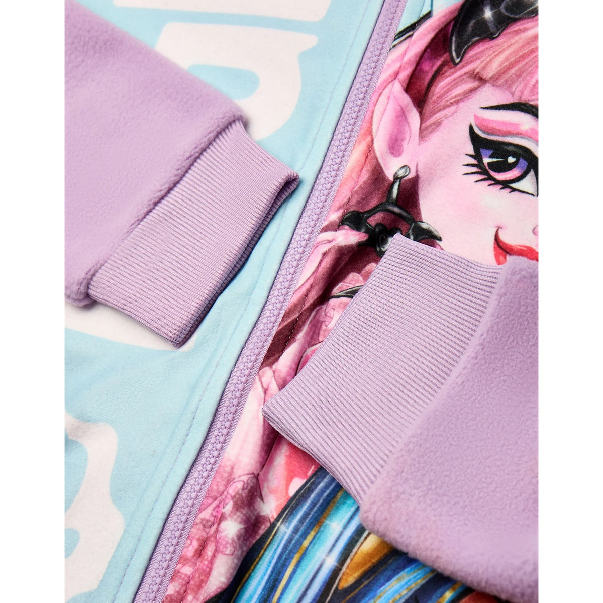 Purple - Close up - Monster High Girls Characters All-In-One Nightwear