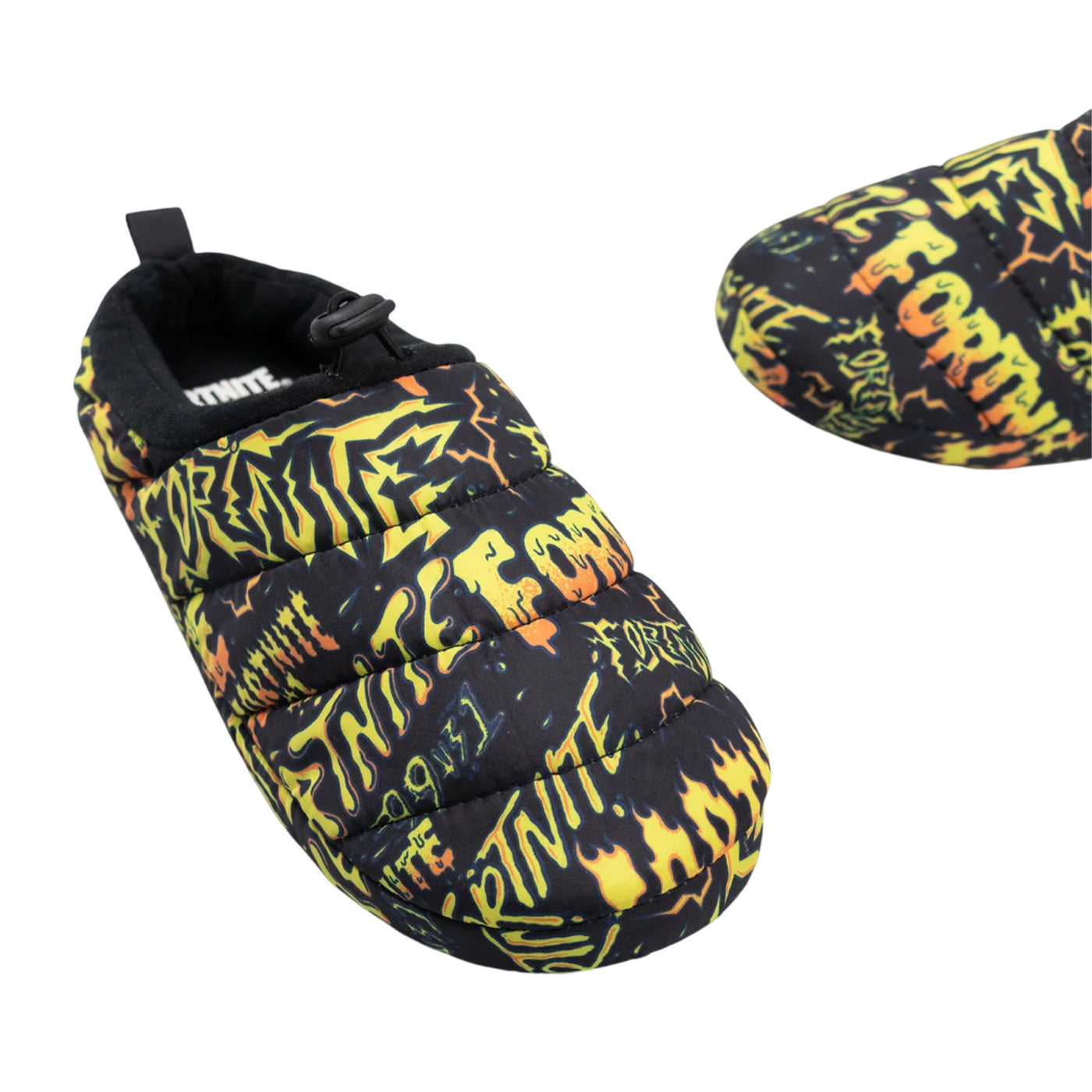 Multicoloured - Close up - Fortnite Boys All-Over Print Logo Slippers