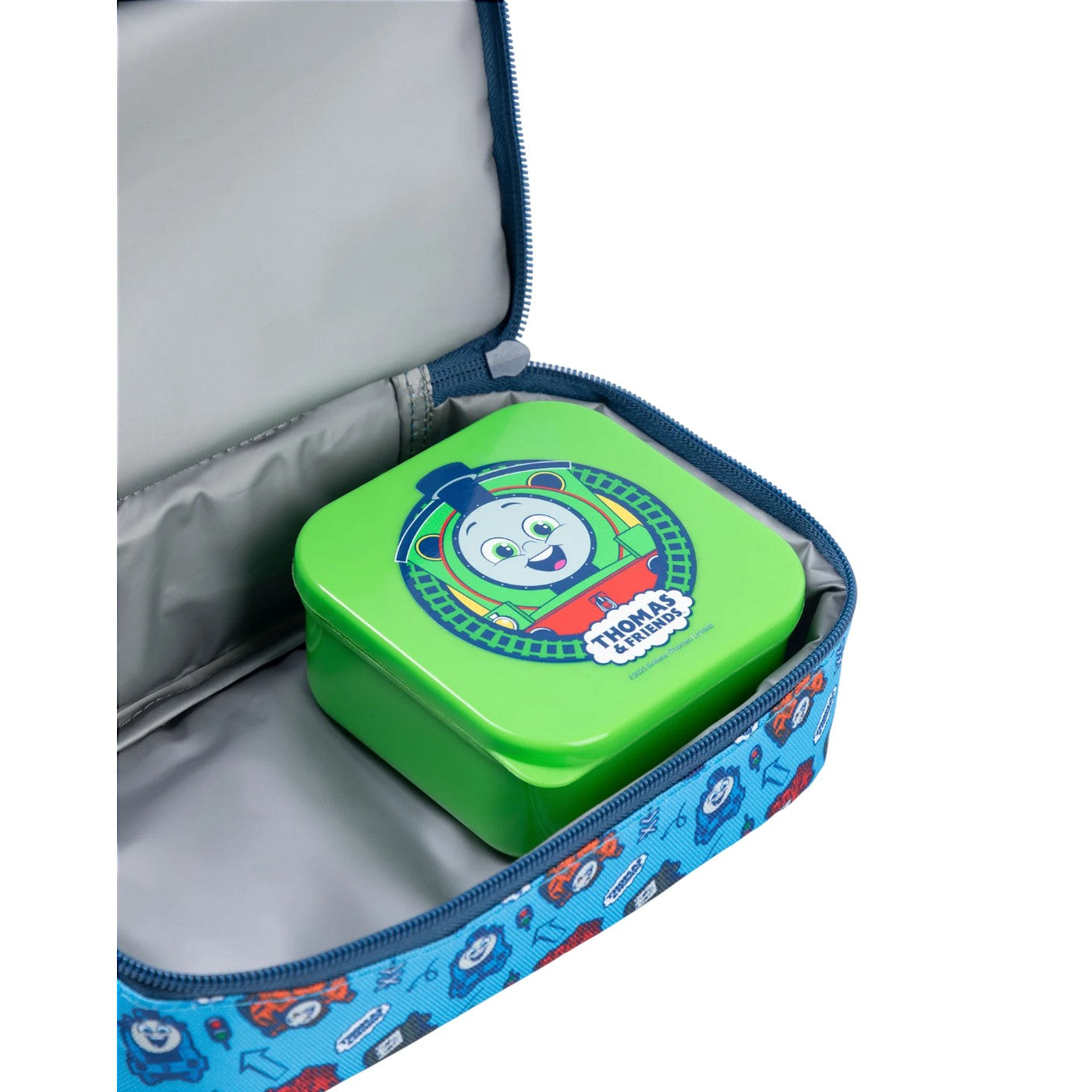 Blue-Green - Close up - Thomas And Friends Train Lunch Bag Set (Pack of 3)
