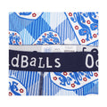 Blue - Side - OddBalls Womens-Ladies Retro England FA Briefs