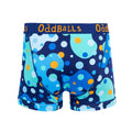 Blue - Back - OddBalls Mens Space Balls Spotted Boxer Shorts