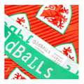 Green-White-Red - Side - OddBalls Mens Home FA Wales Boxer Shorts
