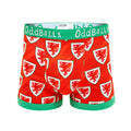 Green-White-Red - Front - OddBalls Mens Home FA Wales Boxer Shorts