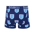 Blue - Back - OddBalls Mens Classic England FA Boxer Shorts