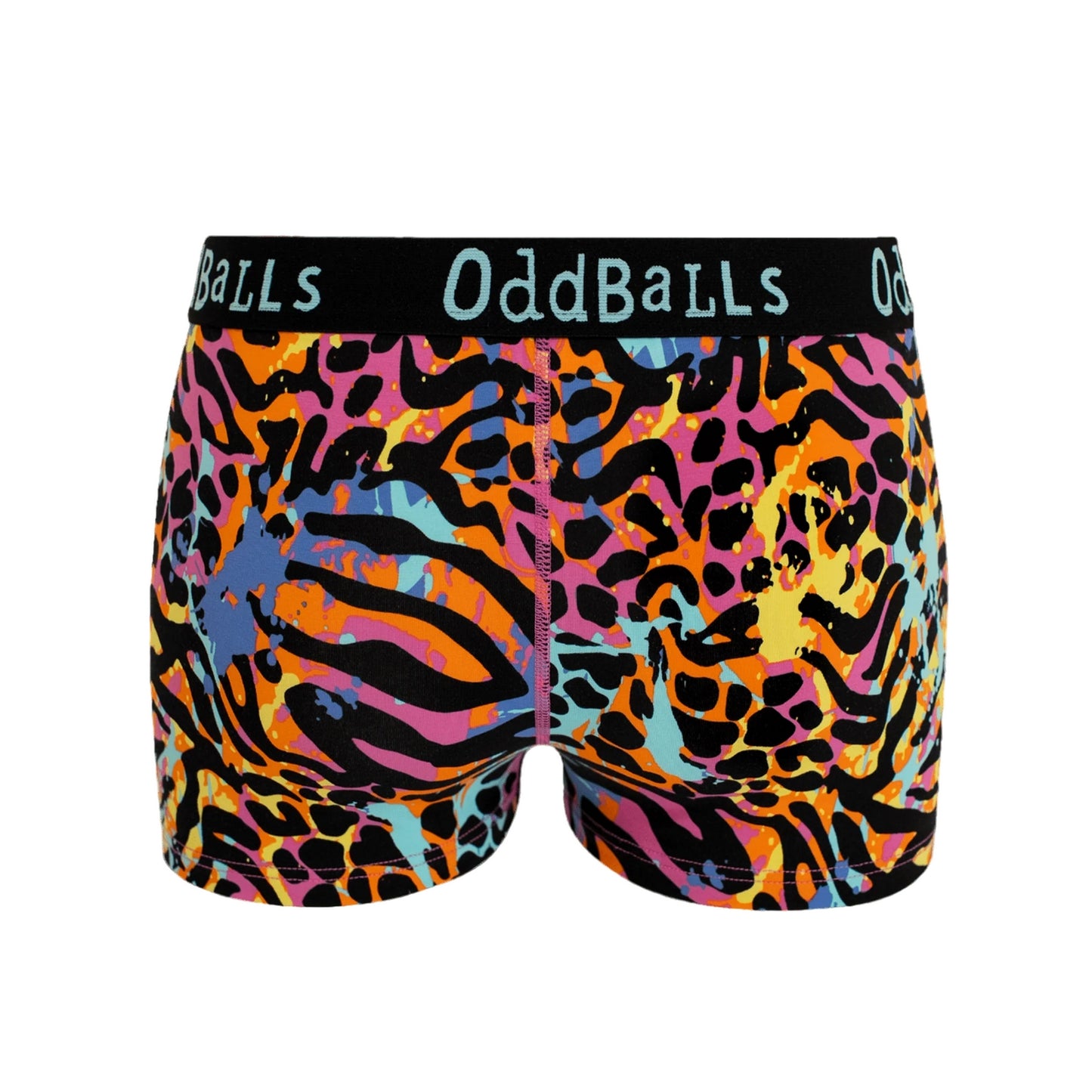 Multicoloured - Back - OddBalls Womens-Ladies Filthy Animal Boxer Shorts