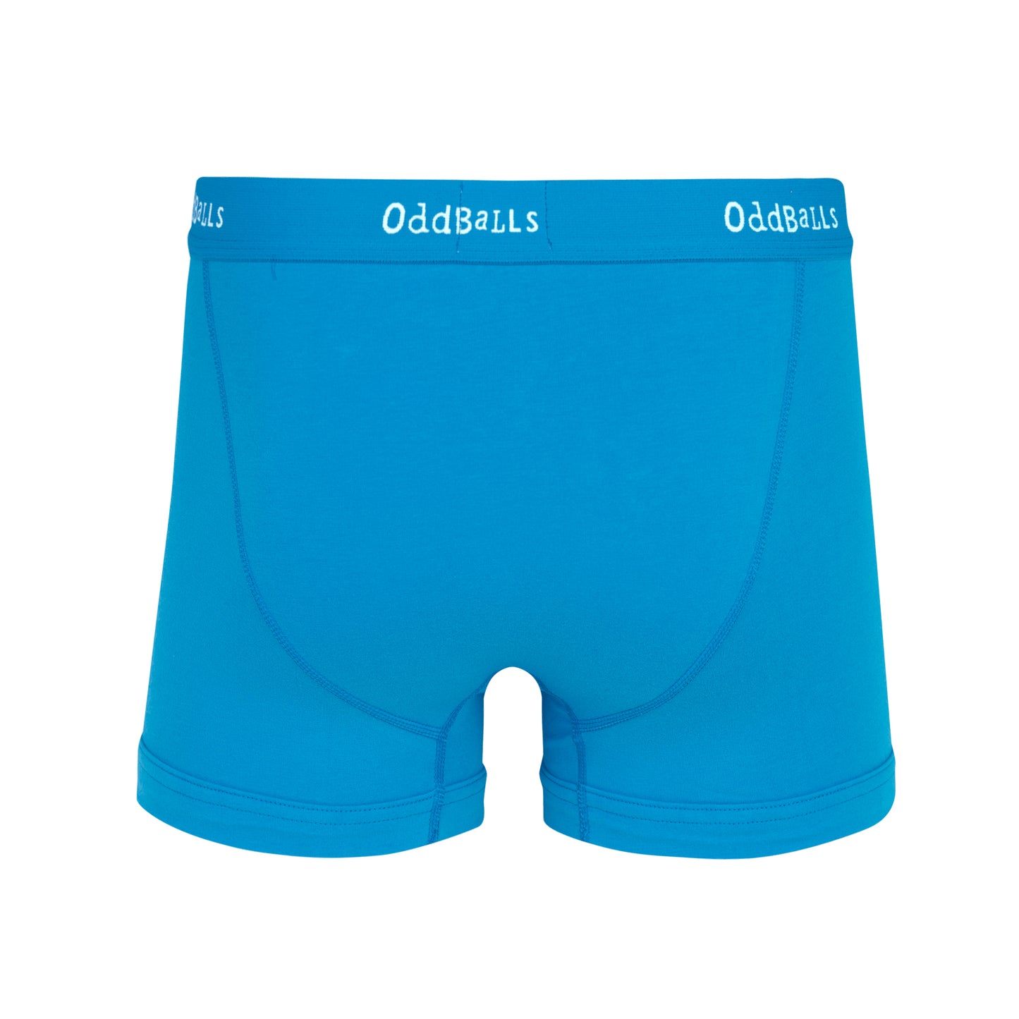 Blue - Back - OddBalls Mens Dusk Boxer Shorts