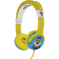 Yellow-Blue - Back - Baby Shark Childrens-Kids Holiday With Oli On-Ear Headphones