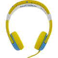 Yellow-Blue - Side - Baby Shark Childrens-Kids Holiday With Oli On-Ear Headphones