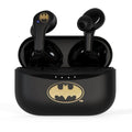 Black-Gold - Front - Batman Logo Wireless Earbuds