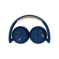 Navy-Cream - Side - Harry Potter Childrens-Kids Lightning Bolt & Glasses Wireless Headphones