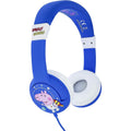 Blue-White - Front - Peppa Pig Childrens-Kids Rocket George Pig On-Ear Headphones