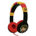 Red-Yellow-Black - Front - Harry Potter Childrens-Kids Chibi On-Ear Headphones
