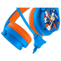 Blue-Orange - Close up - Sonic The Hedgehog Childrens-Kids Interactive Headphones