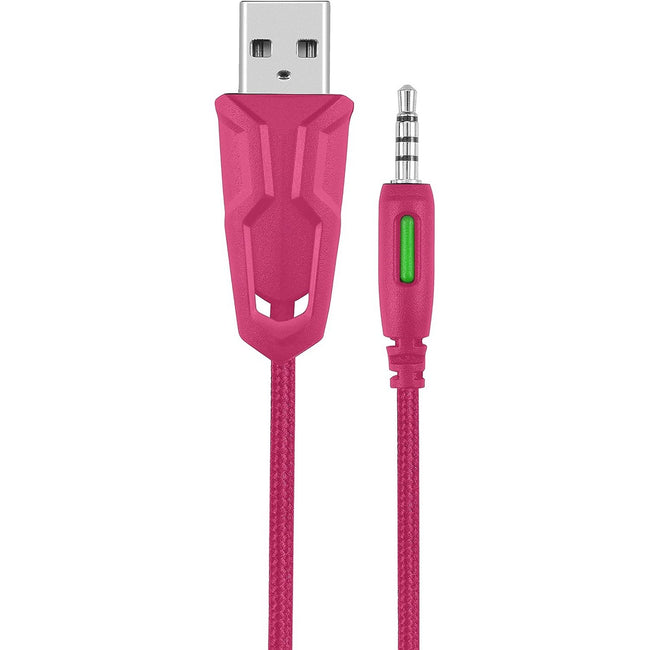 Pink-Grey - Side - Kirby Pro G5 Gaming Headphones