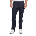 Navy - Back - Island Green Mens Stretch Chino Tapered Golf Trousers