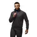 Black - Lifestyle - Farah Mens Kala Quarter Zip Jacket