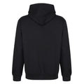 Black - Back - Iron Mountain Mens Fleece Regular Hoodie