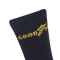 Black - Side - Goodyear Mens Heavy Duty Work Socks (Pack of 5)