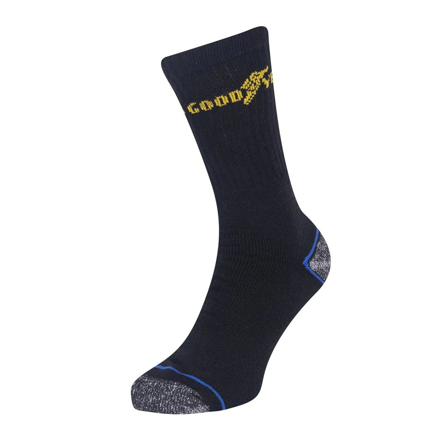 Black - Lifestyle - Goodyear Mens Heavy Duty Work Socks (Pack of 5)